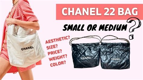 the chanel 22 bag|chanel 22 bag size comparison.